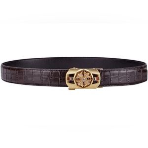 Mark Polo Brown 100% Leather Belt